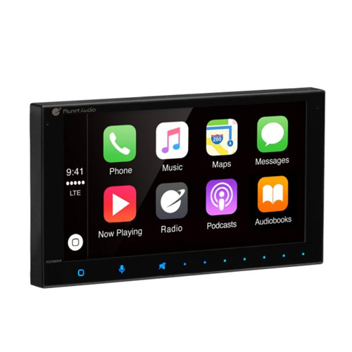 Planet Audio® - Double DIN AM/FM/MP3/WMA/FLAC Digital Media Receiver with 6.75" Touchscreen Display Built-In Bluetooth